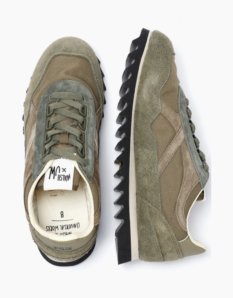 Walsh Ensign Men's Green Trainers