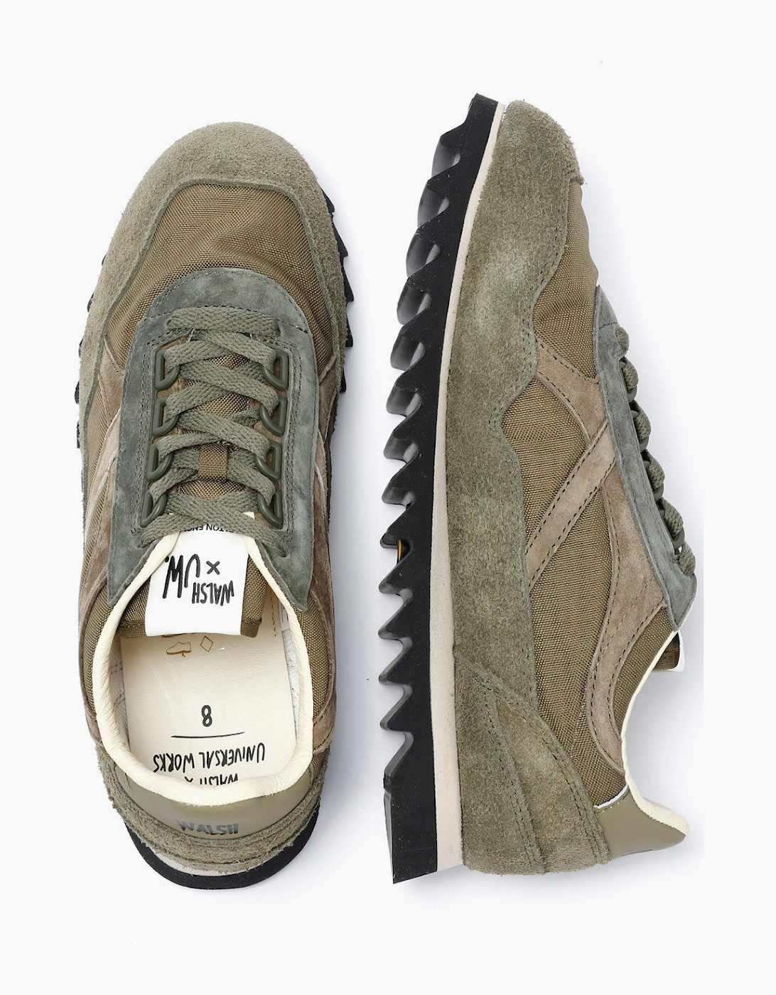 Walsh Ensign Men's Green Trainers