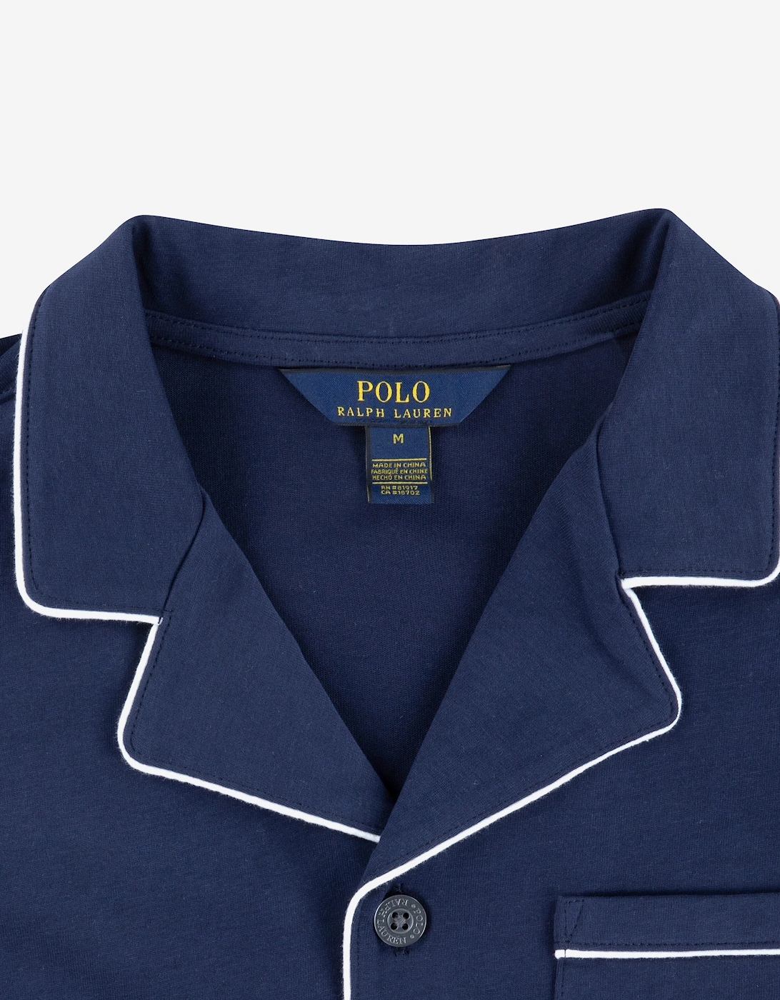 Ralph Lauren Girls Short Pyjamas Set in Navy