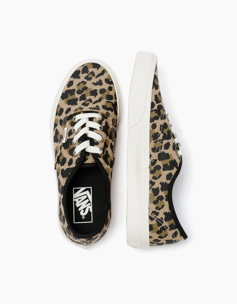 Vans Authentic Canvas Women's Leopard Black/Insense Trainers