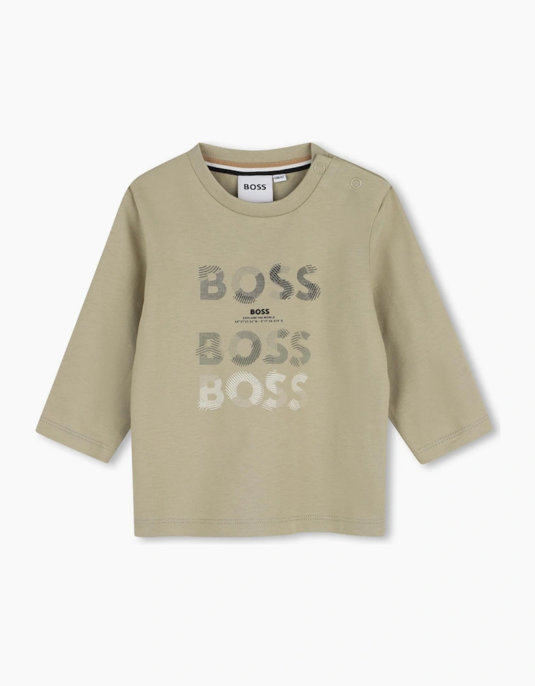 BOSS BABY BOY/TODDLER ELM L/S T SHIRT J53497