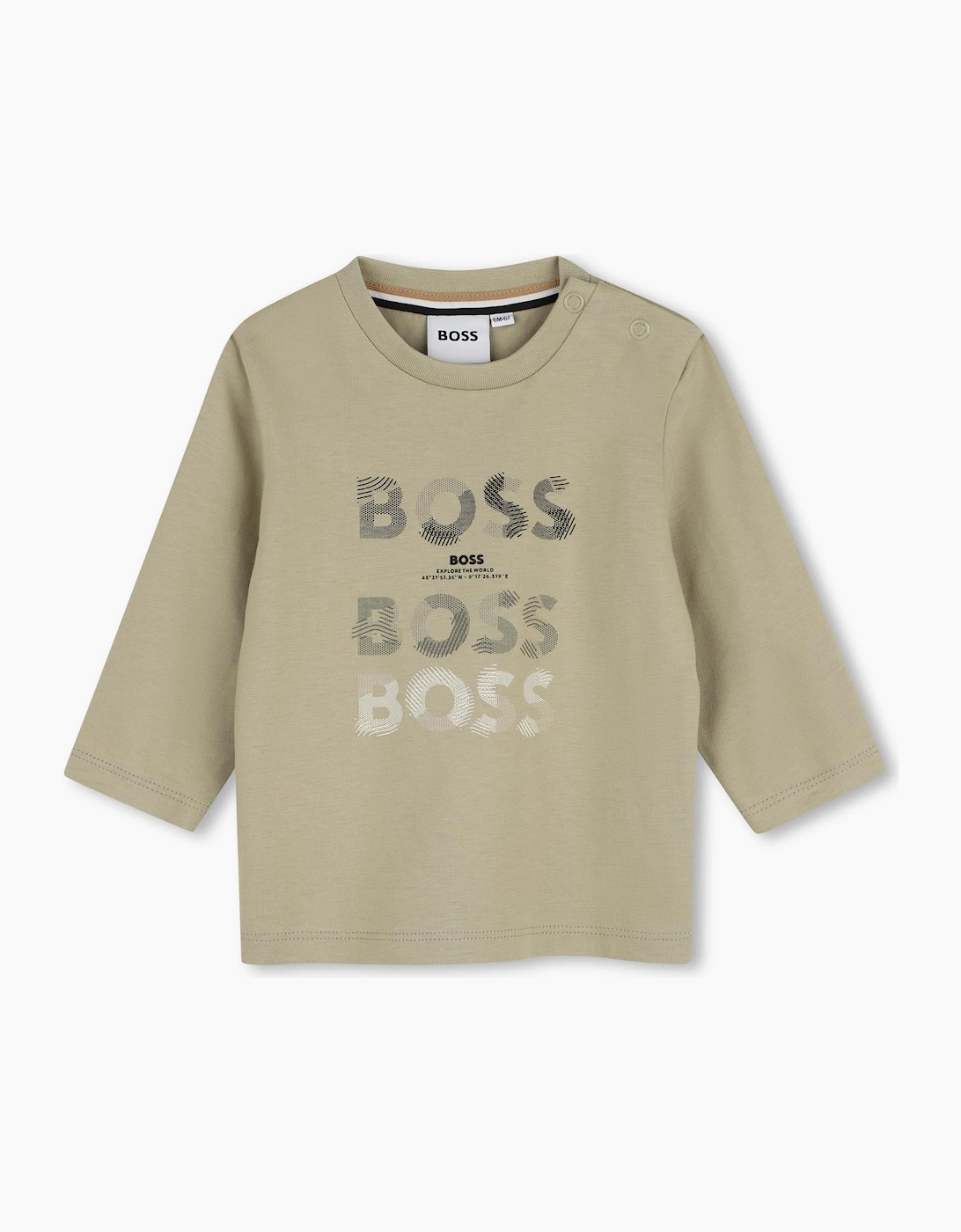 BOSS BABY BOY/TODDLER ELM L/S T SHIRT J53497