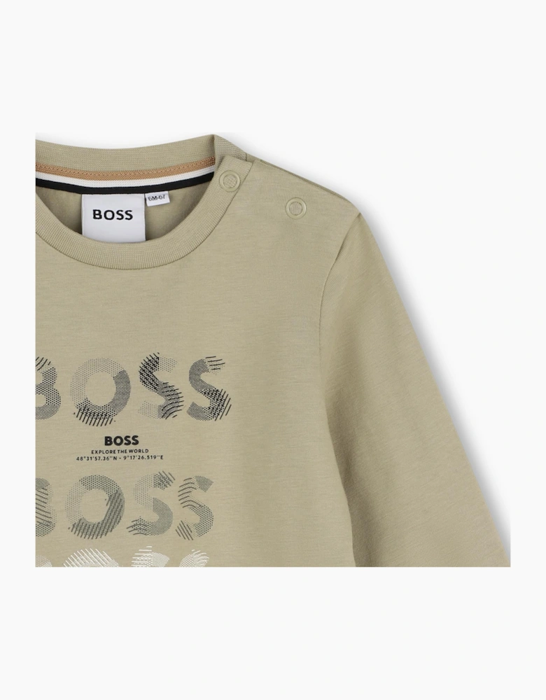 BOSS BABY BOY/TODDLER ELM L/S T SHIRT J53497