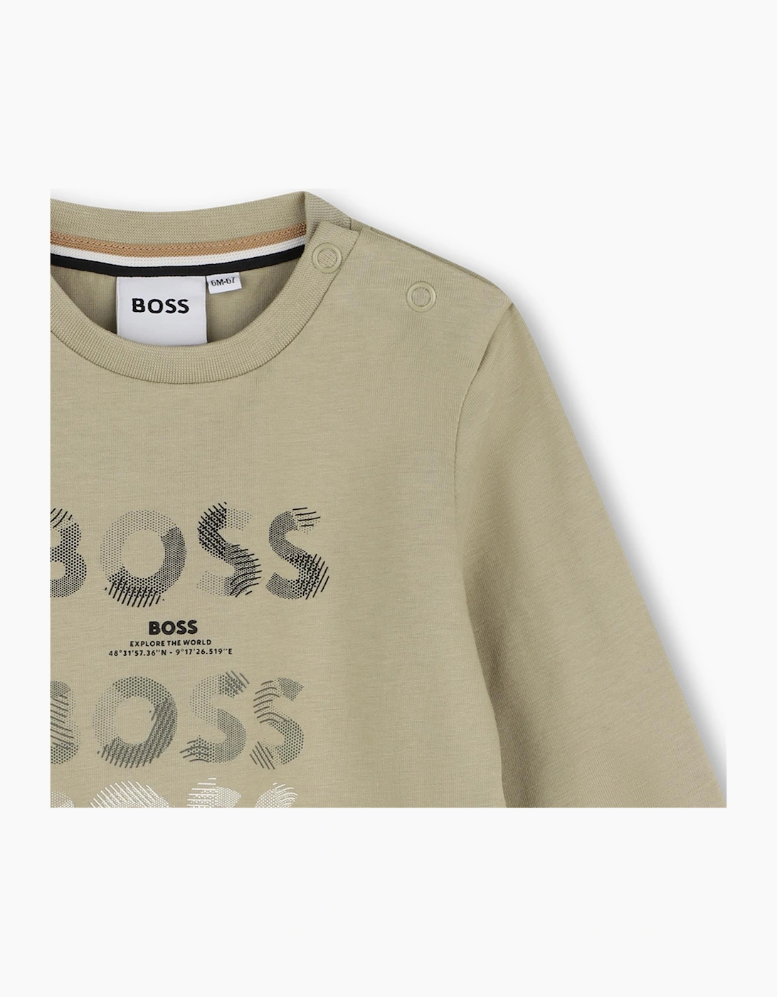 BOSS BABY BOY/TODDLER ELM L/S T SHIRT J53497