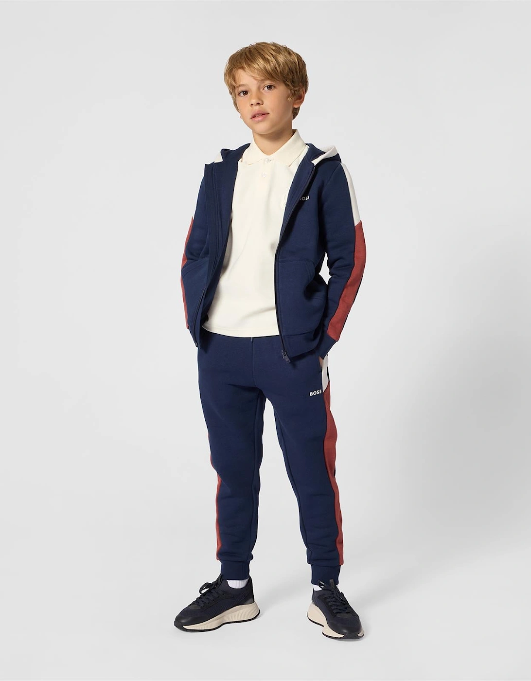 BOSS BOY NAVY TRACKSUIT JJ53368/J53341