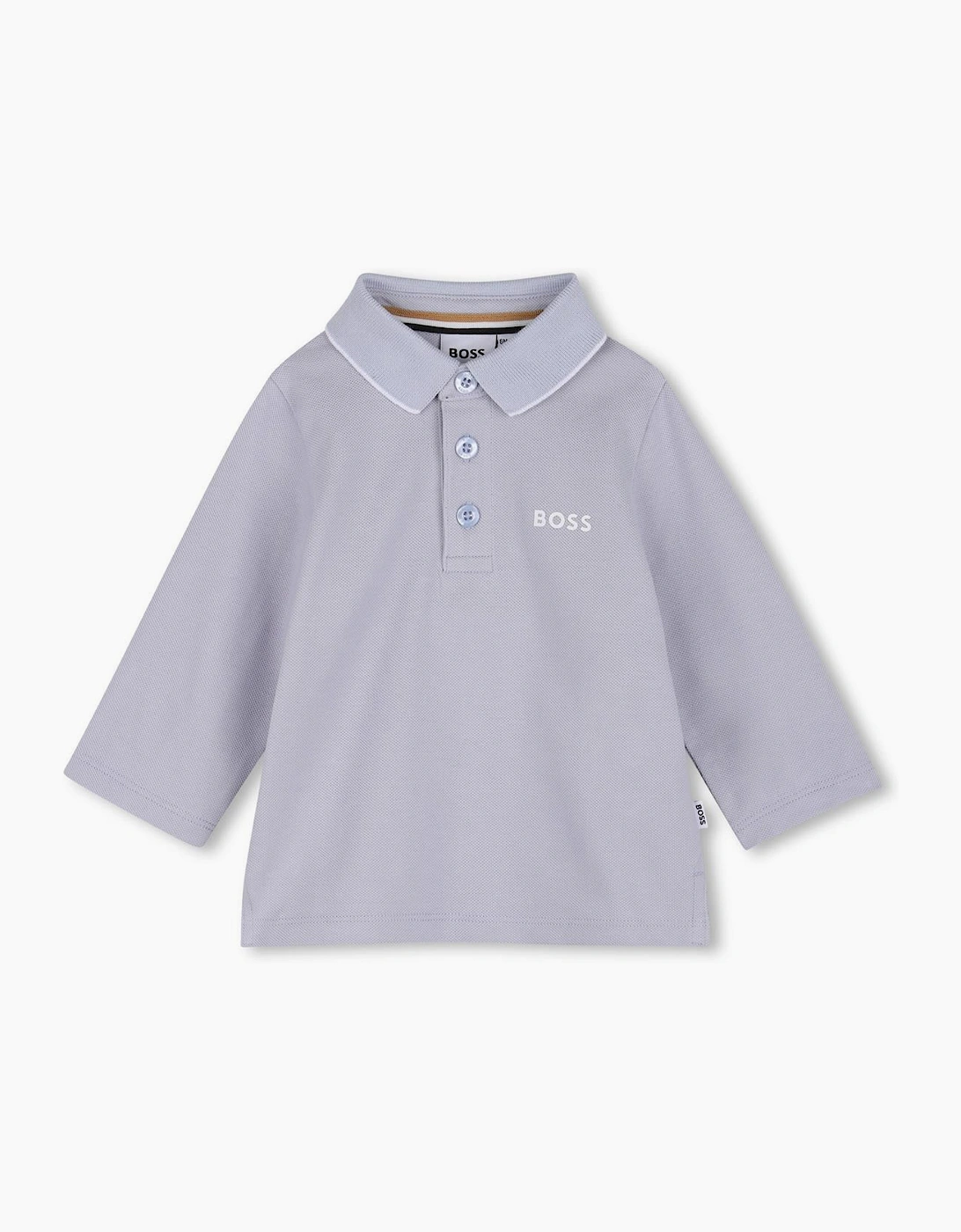 BOSS BABY BOY/TODDLER PALE BLUE POLO SHIRT J53481