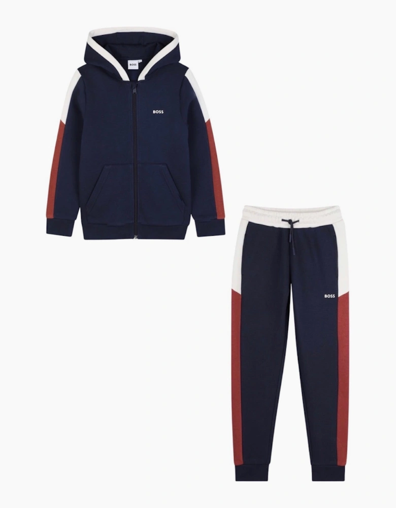 BOSS BOY NAVY TRACKSUIT JJ53368/J53341