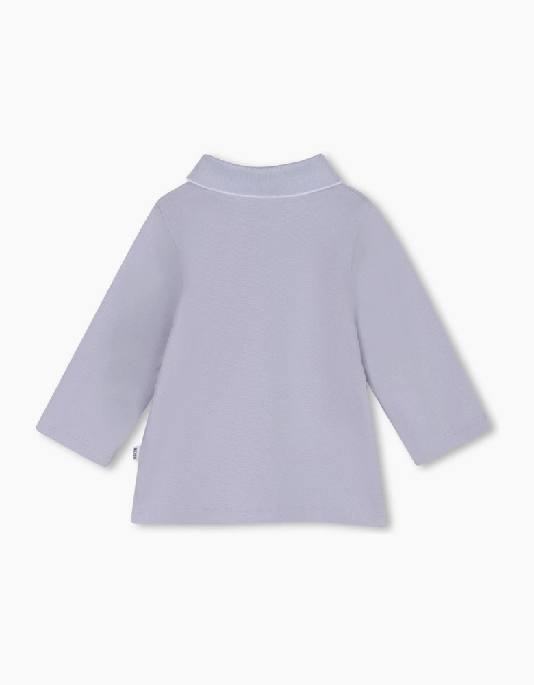 BOSS BABY BOY/TODDLER PALE BLUE POLO SHIRT J53481