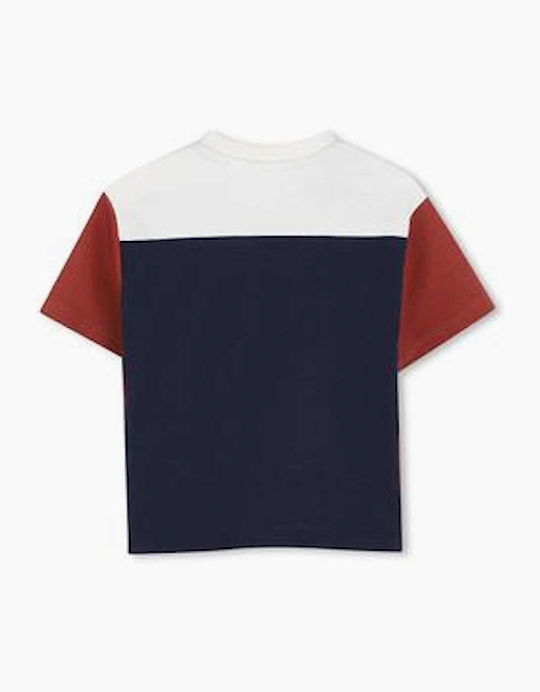 BOSS BABY/TODDLER BOY NAVY/RED T SHIRT J53483