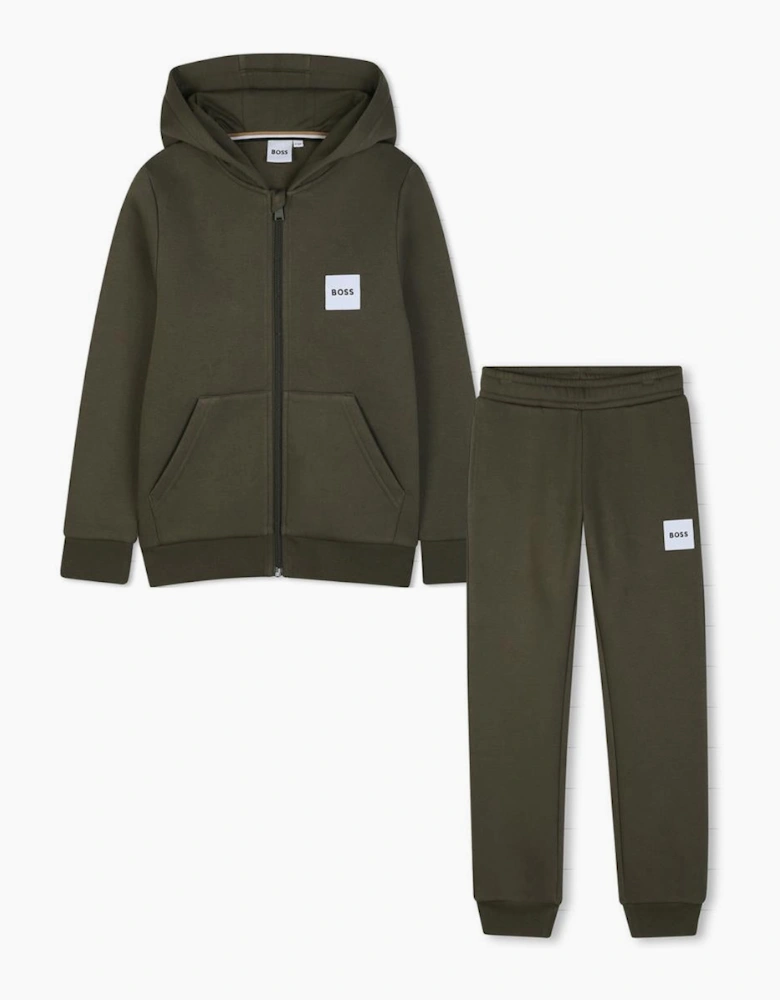 BOSS BOY OLIVE TRACKSUIT J53442
