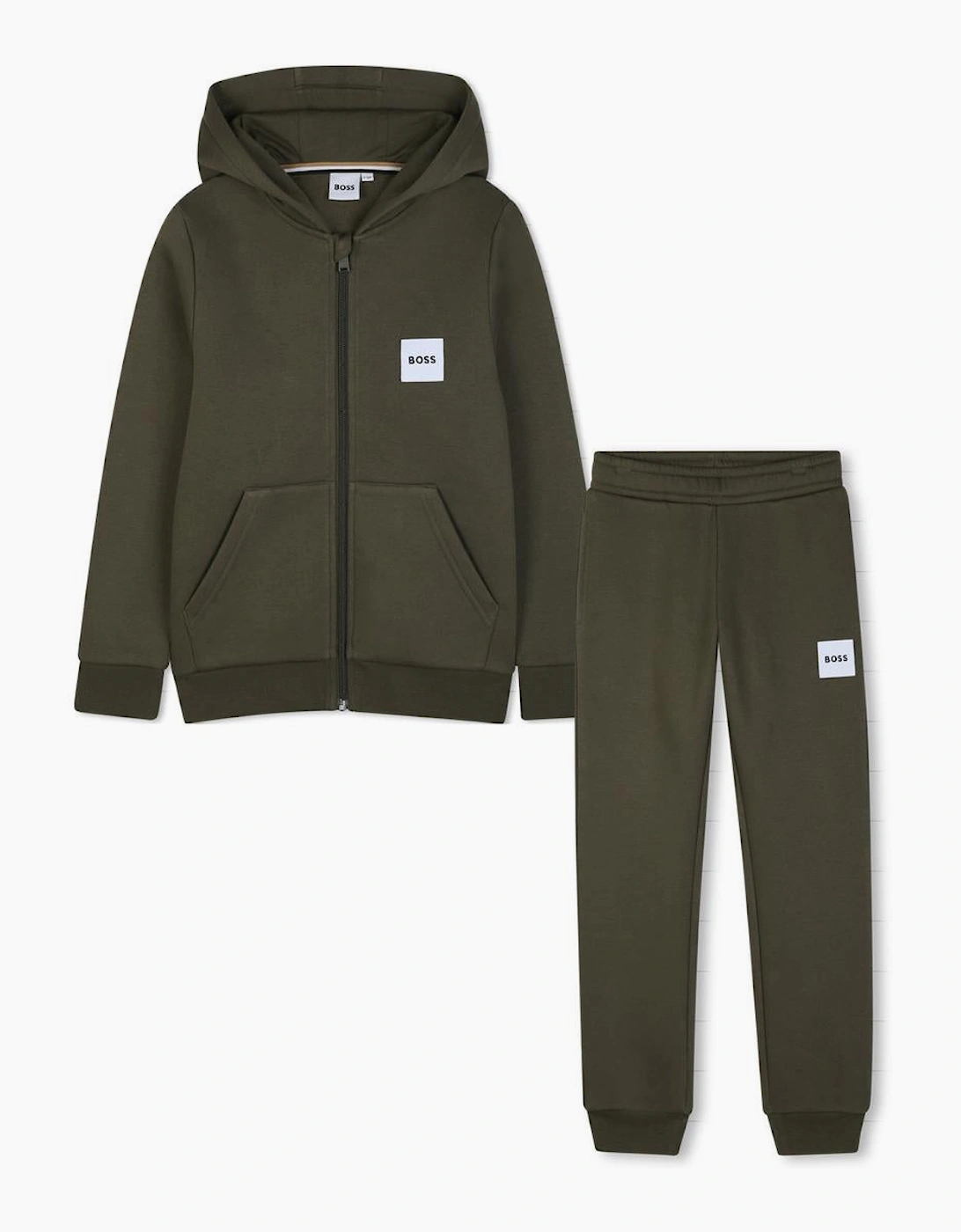BOSS BOY OLIVE TRACKSUIT J53442