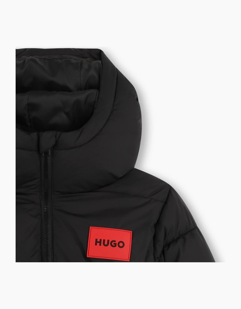 HUGO PUFFER JACKET IN BLACK G01254
