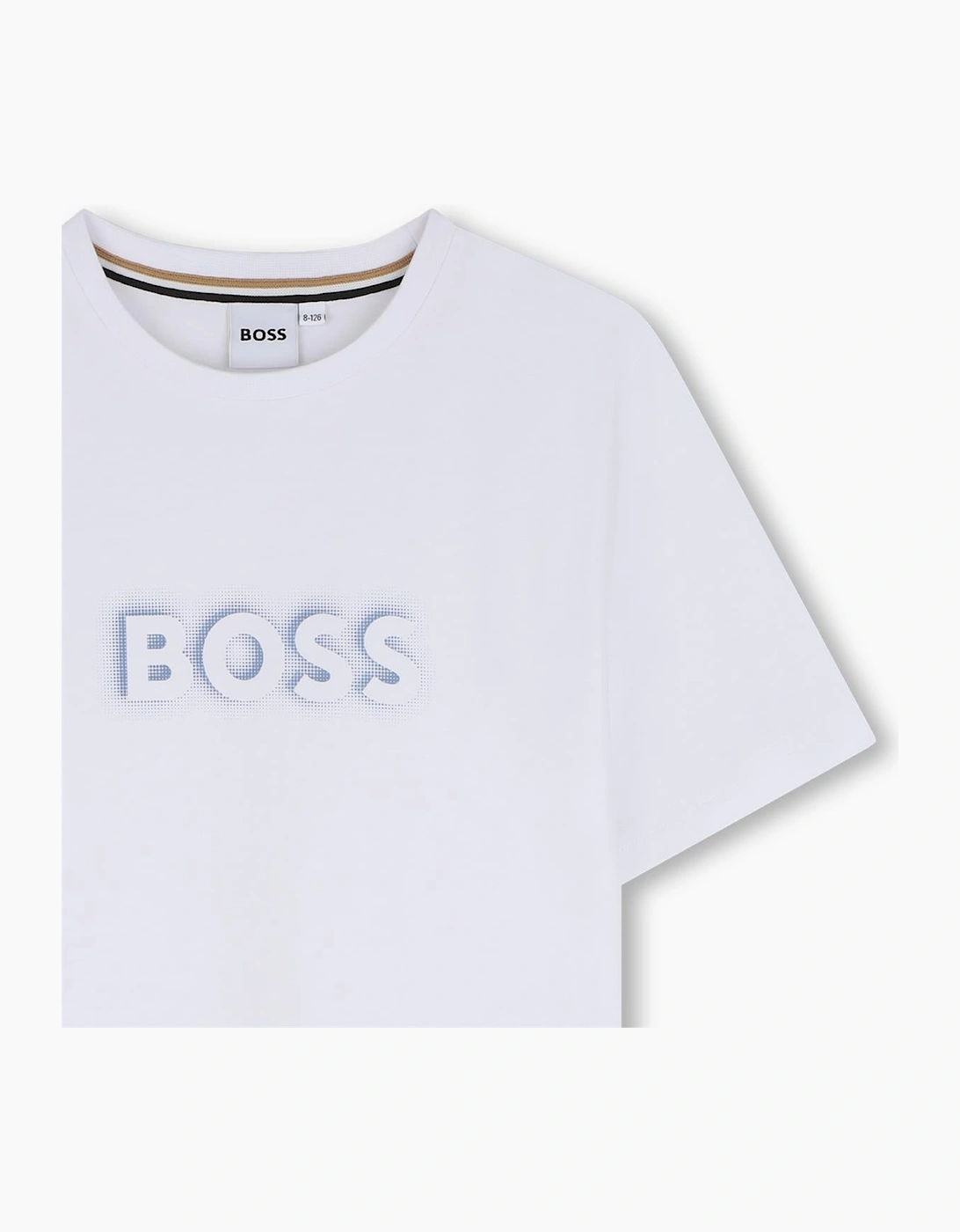 BOSS BOYS WHITE T SHIRT J53405
