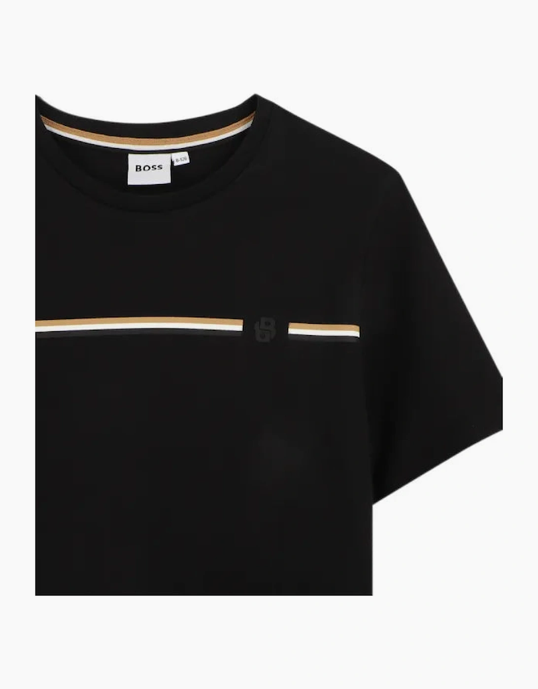 BOSS BOYS BLACK T SHIRT J53412