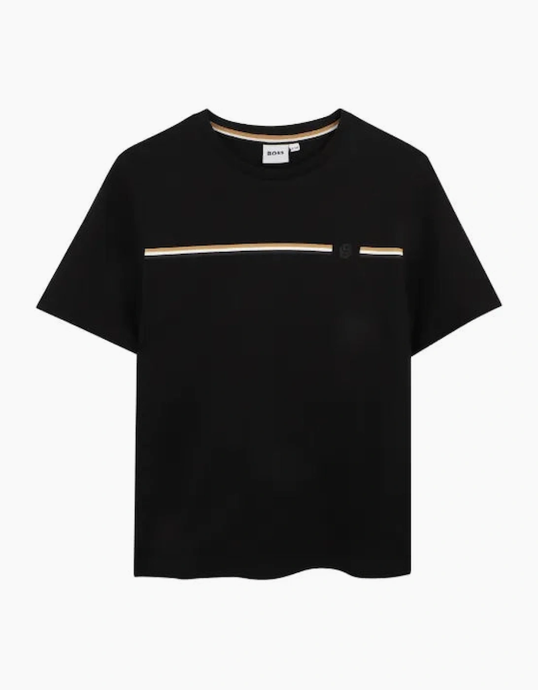 BOSS BOYS BLACK T SHIRT J53412