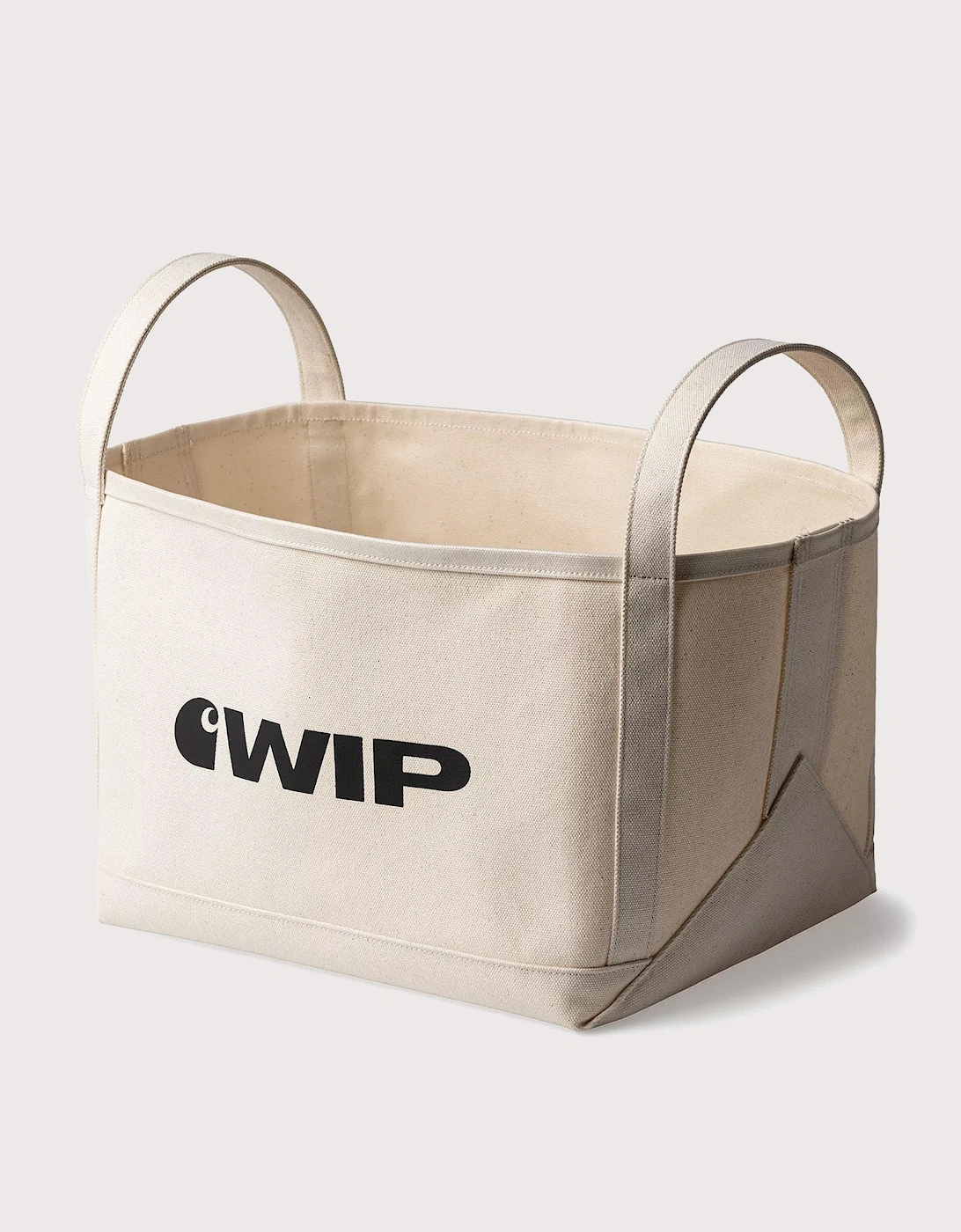 WIP Magazine Canvas Basket