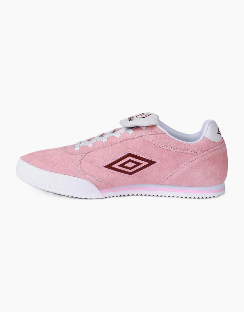 Umbro 5V5 Suede Women's Impatients Pink/Red Dahlia Trainers