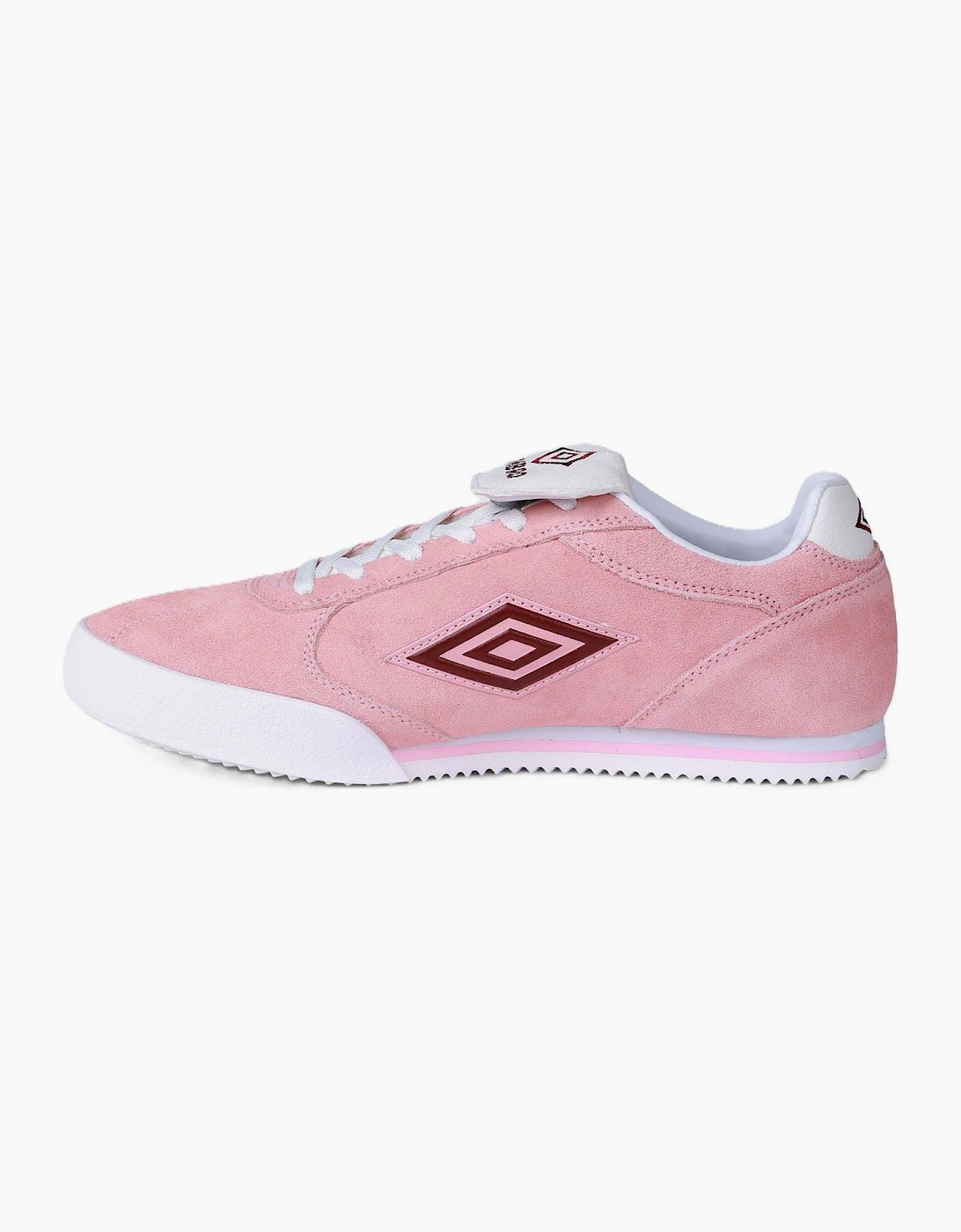 Umbro 5V5 Suede Women's Impatients Pink/Red Dahlia Trainers