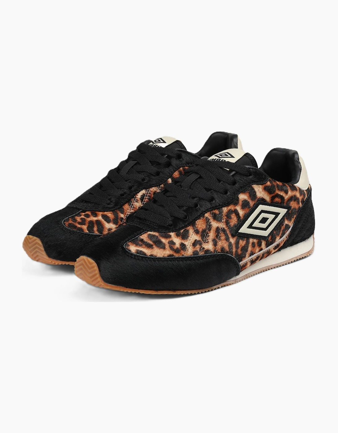 Umbro Clayton Women's Leopard Black Trainers