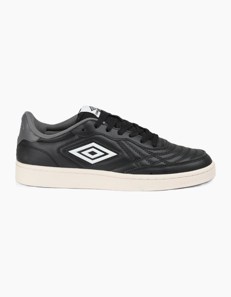 Umbro Clayton Leather Men's Black/Castlerock/White Trainers