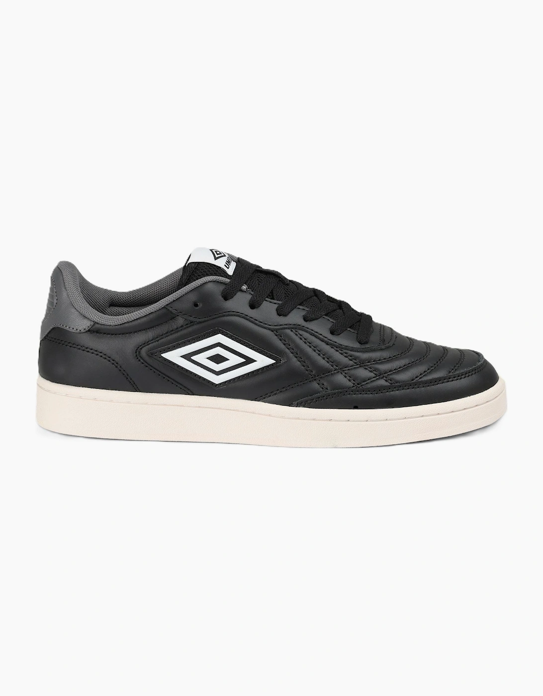 Umbro Clayton Leather Men's Black/Castlerock/White Trainers