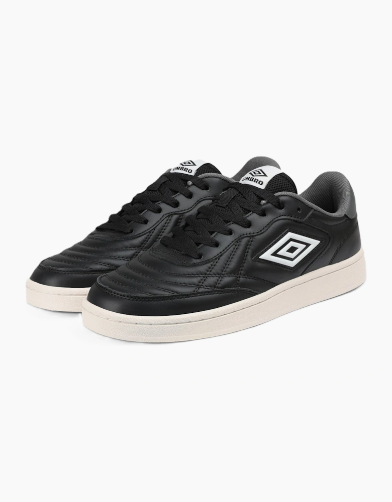 Umbro Clayton Leather Men's Black/Castlerock/White Trainers