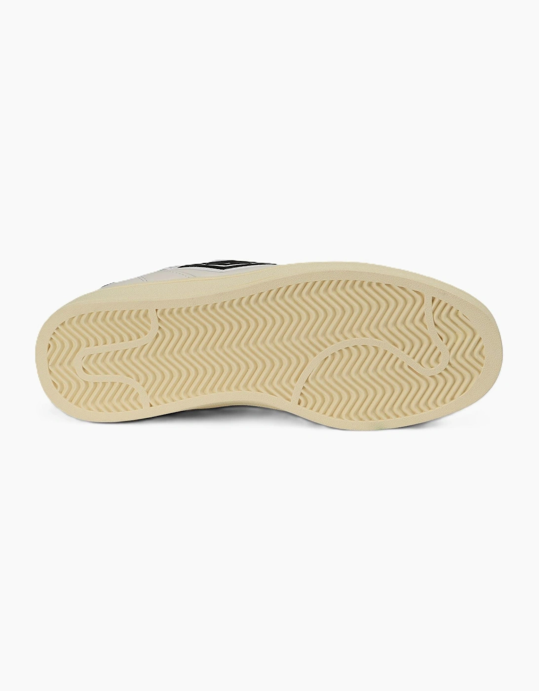 Umbro Clayton Leather Men's White/Pastel Yellow/Black Trainers