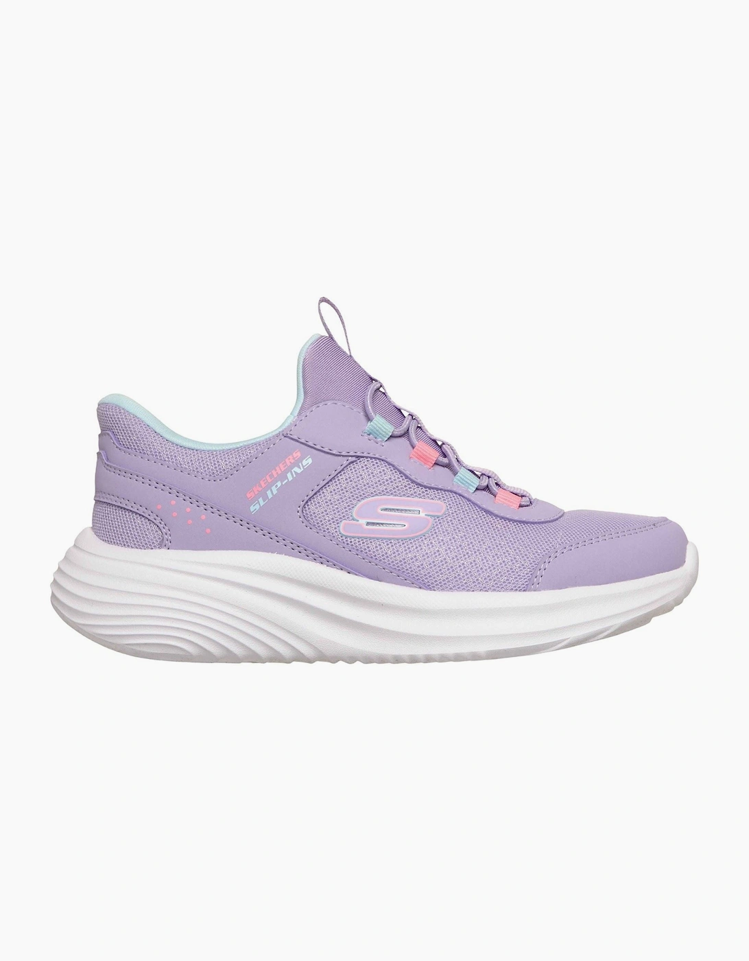 Skechers Bounder Pro Polyurethane Lavender Trainers