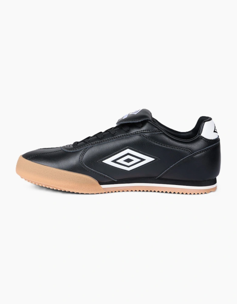 Umbro 5V5 Leather Black/Antique White Trainers