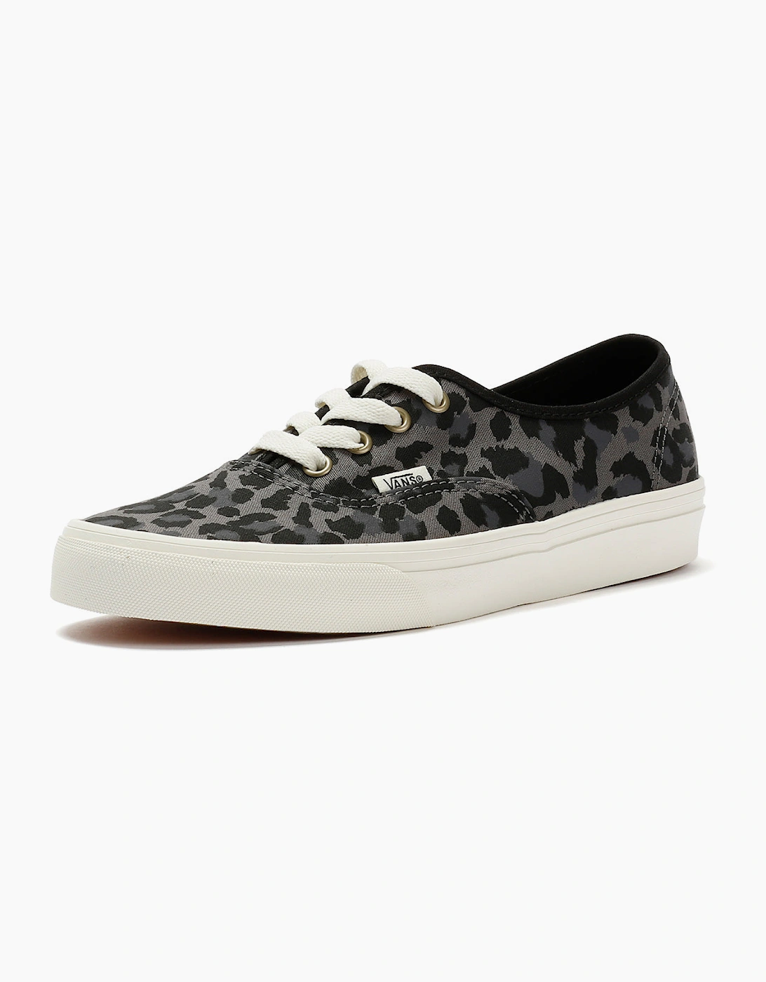 Vans Authentic Canvas Women's Leopard Black/Pewter Trainers