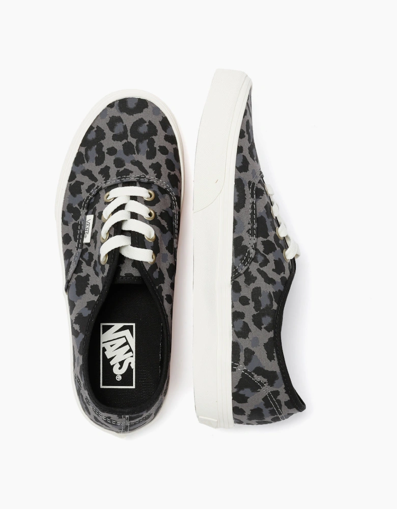 Vans Authentic Canvas Women's Leopard Black/Pewter Trainers