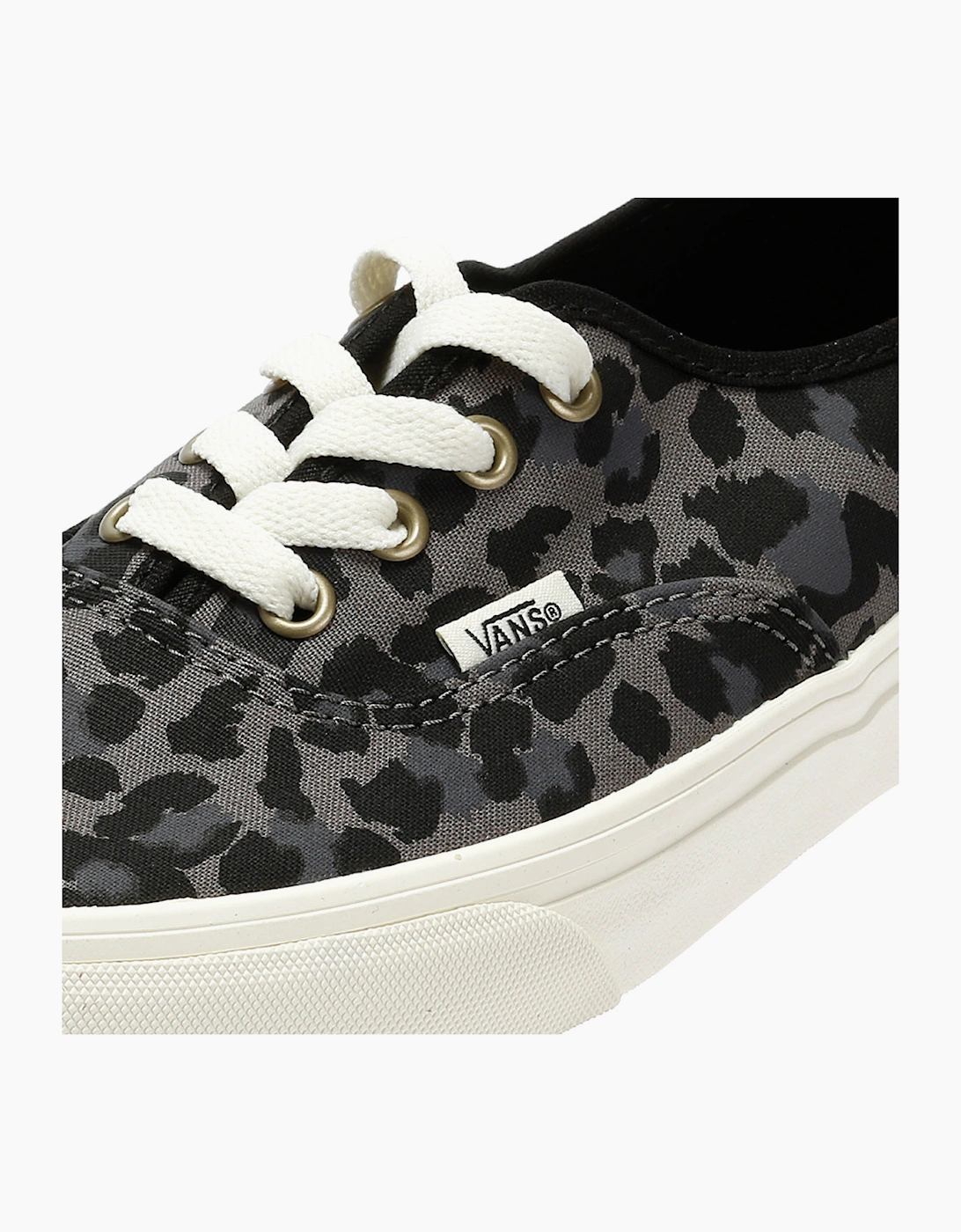 Vans Authentic Canvas Women's Leopard Black/Pewter Trainers