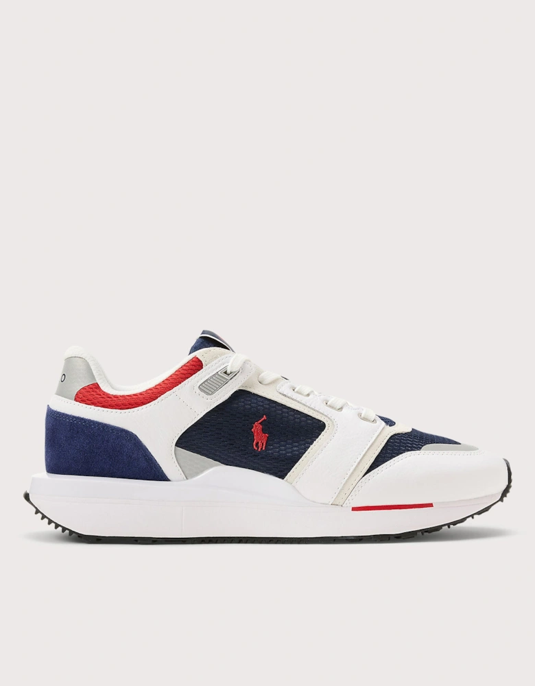 Train 89 V2 Suede-Paneled Sneakers