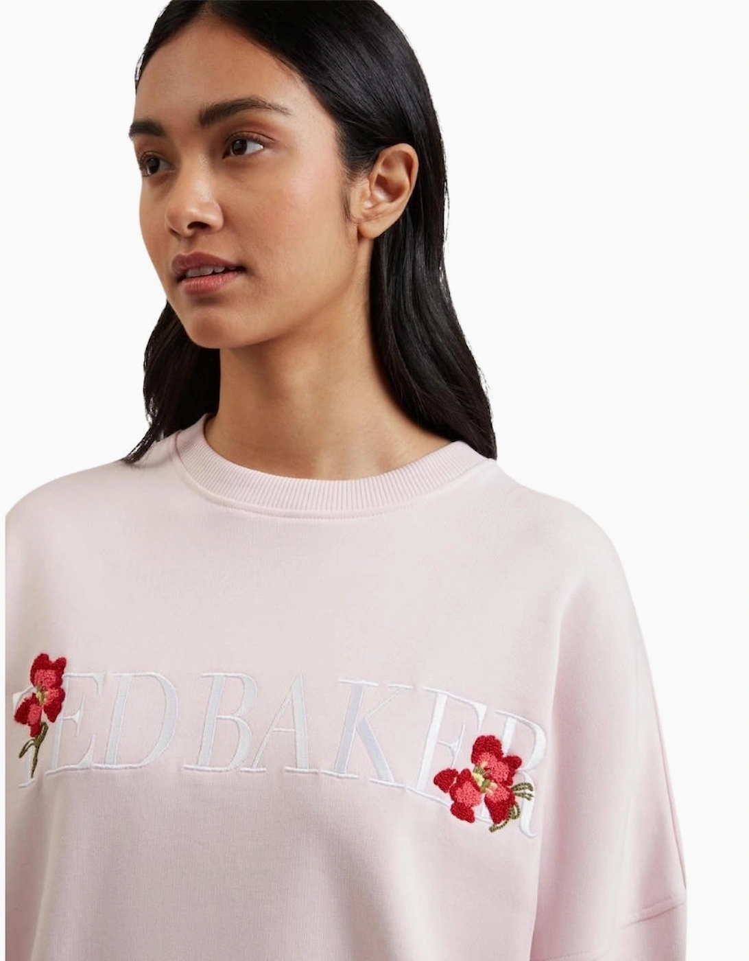 Ted Baker Stiila Ted Baker Branded Light Pink Sweater