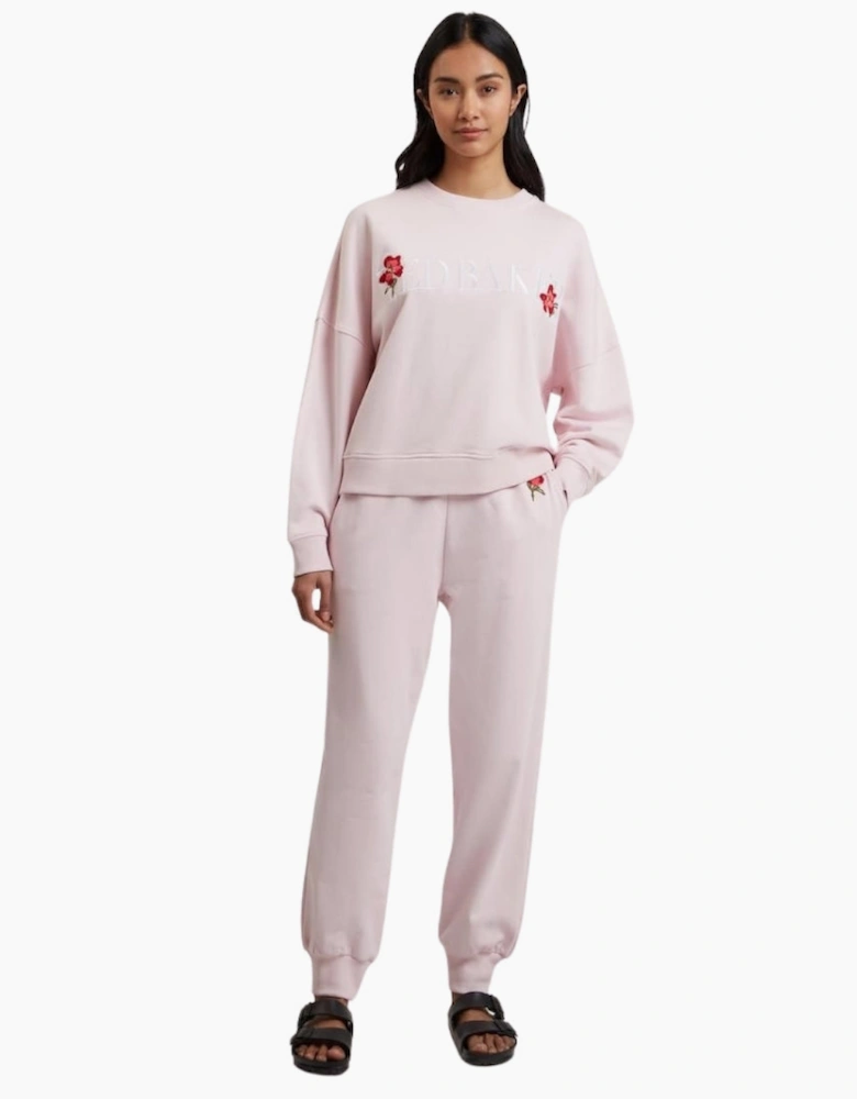Ted Baker Stiila Ted Baker Branded Light Pink Sweater