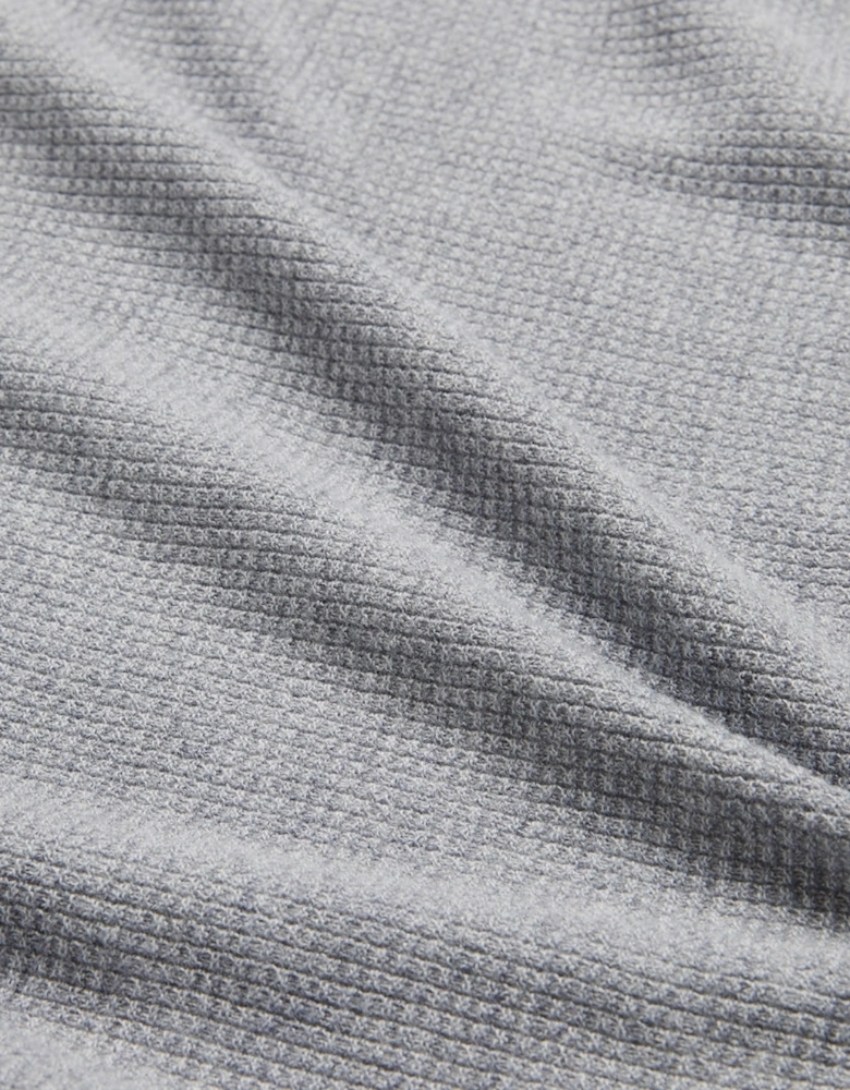 Ted Baker Staylay Textured Crew Neck Grey Marl Jumper