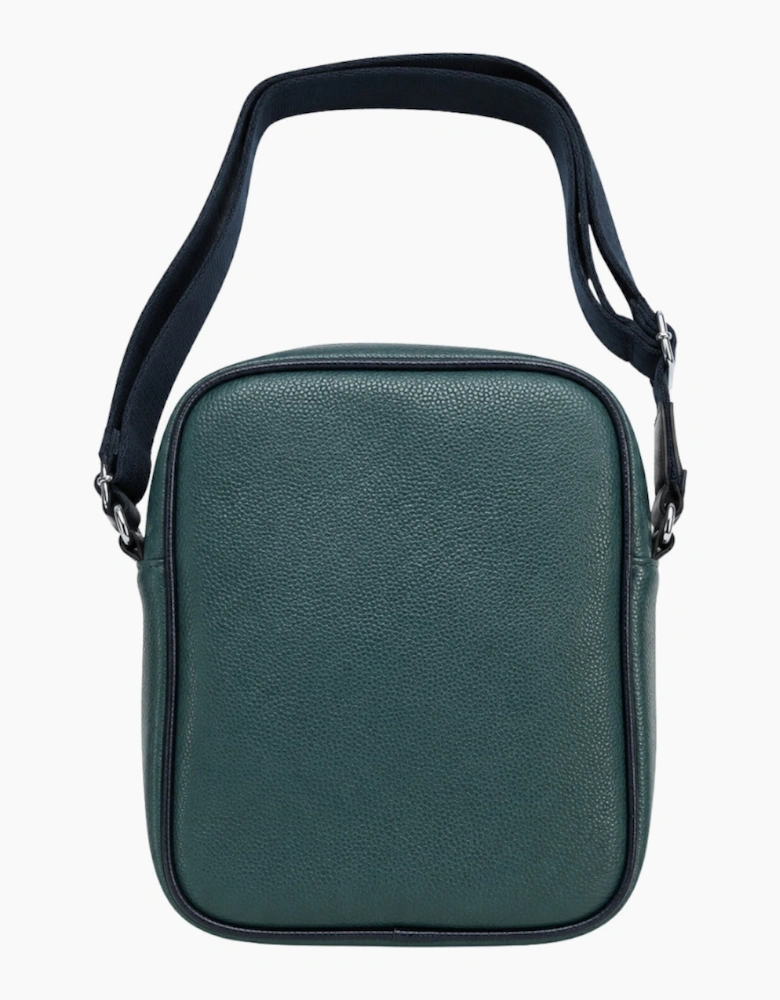 Ted Baker Lanston Pebble PU Olive Flight Bag