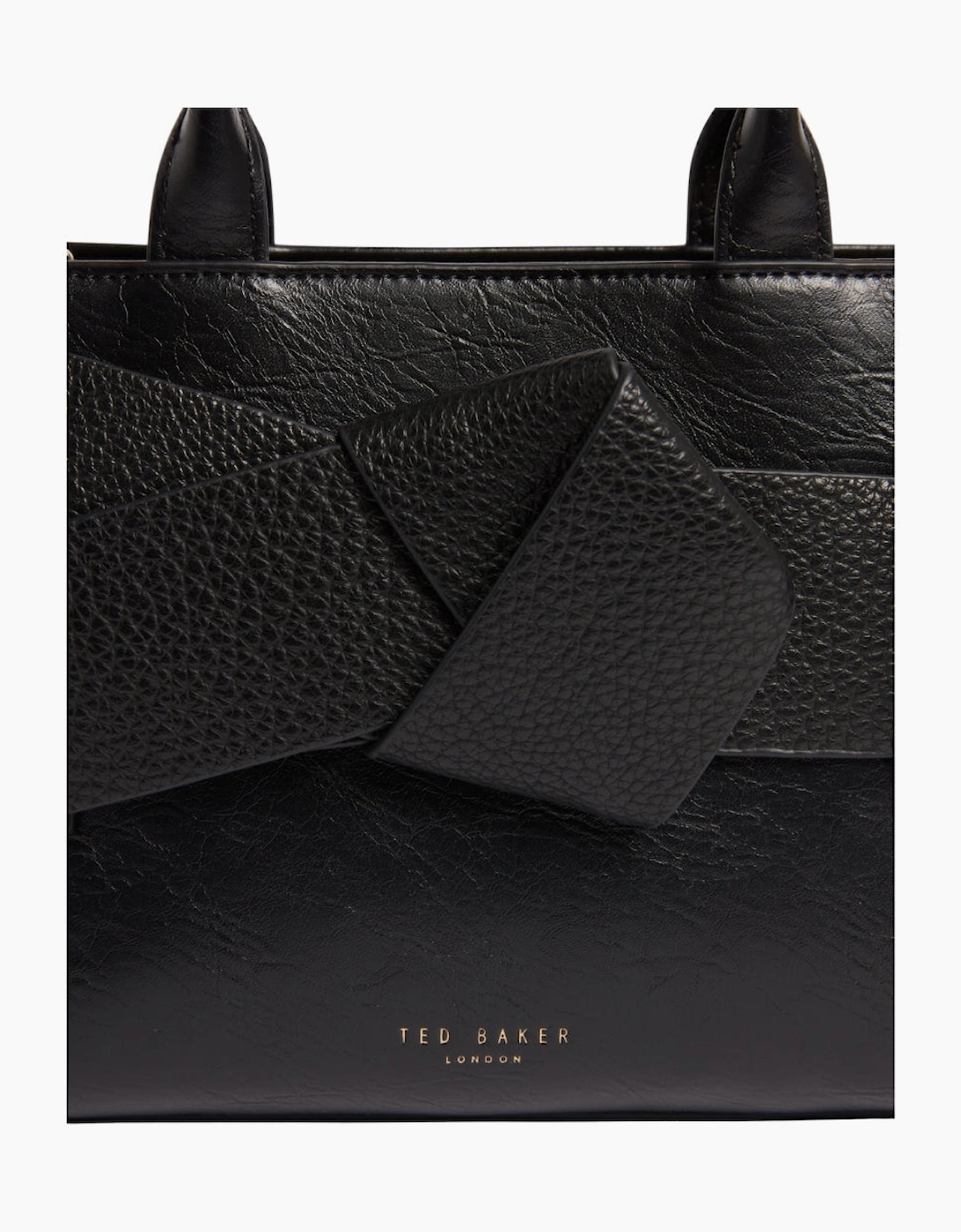 Ted Baker Jimsa Knot Bow Black Tote Bag