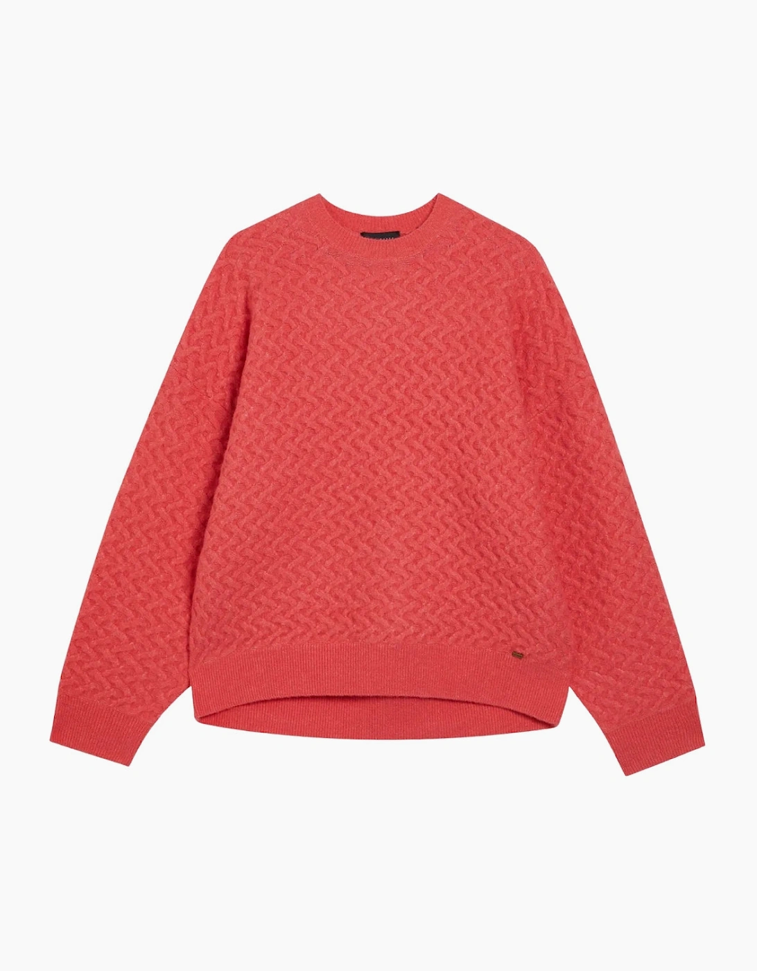 Ted Baker Women's Ted Baker WMK MORLEA Horizontal Cable Relaxed Fit - Red