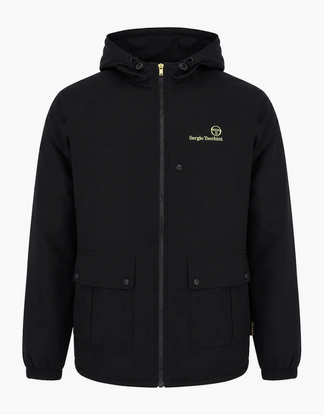 Sergio Tacchini Mancini Hooded Jacket Black