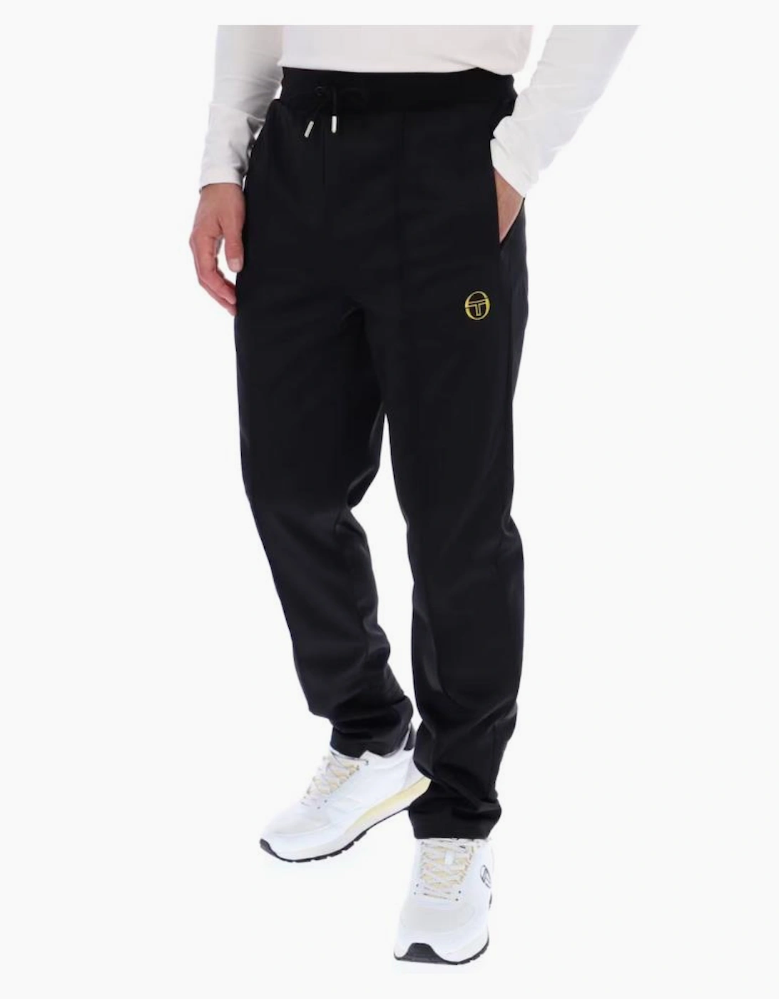Sergio Tacchini Varena Track Pant Joggers Black/Gold Lurex