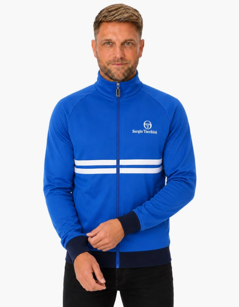 Sergio Tacchini Dallas Track Top Jacket Princess Blue/White/Maritime Blue