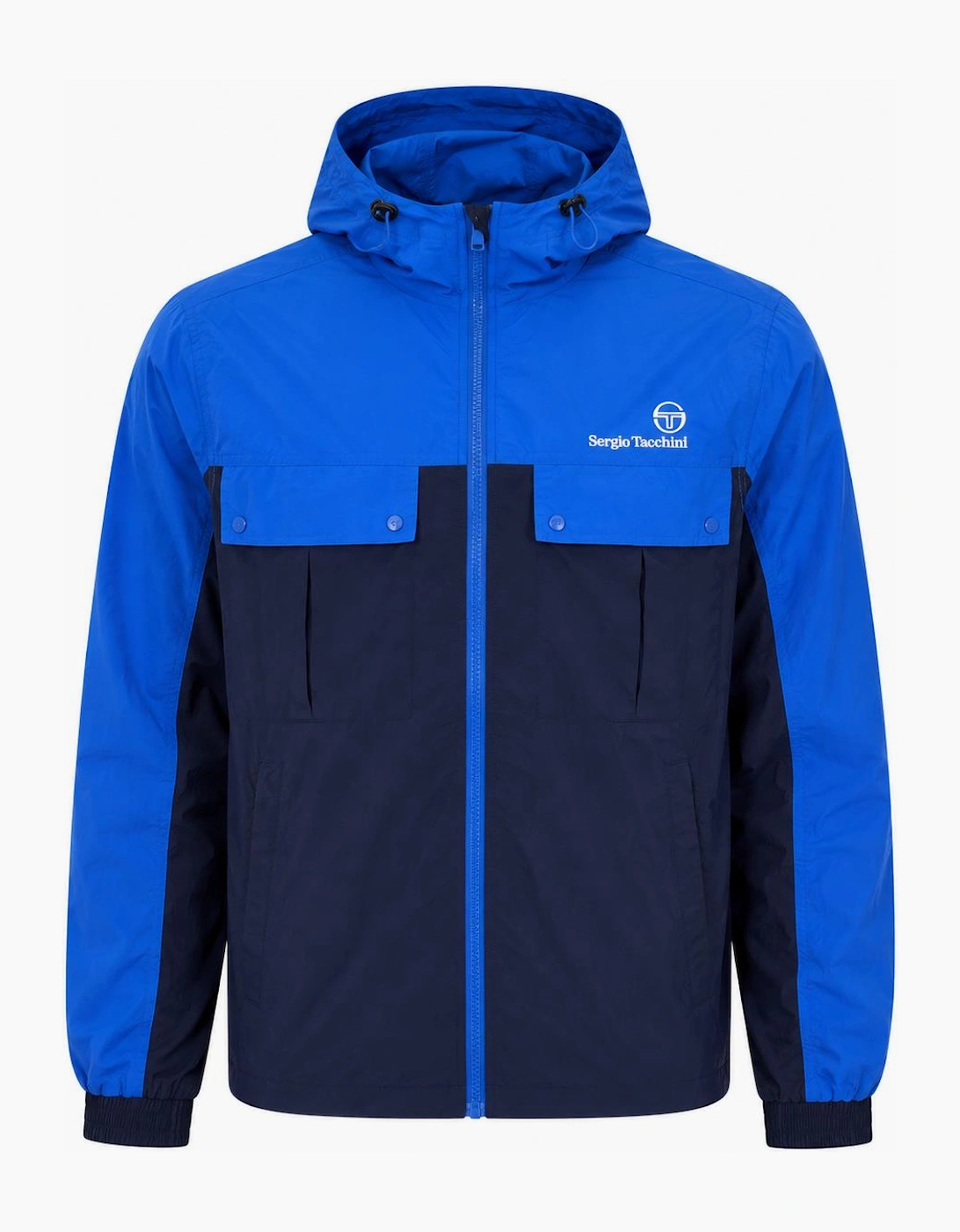 Sergio Tacchini Alba Hooded Jacket Princess Blue/Maritime Blue