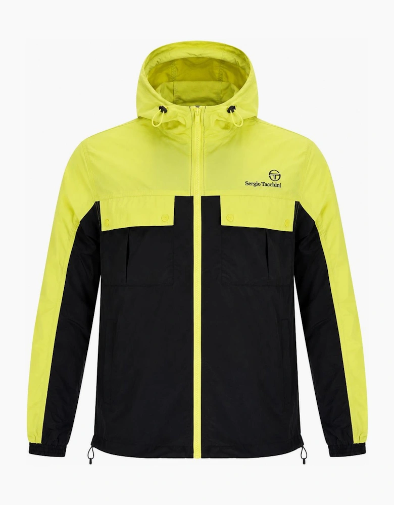 Sergio Tacchini Alba Hooded Jacket Celery Green/Black