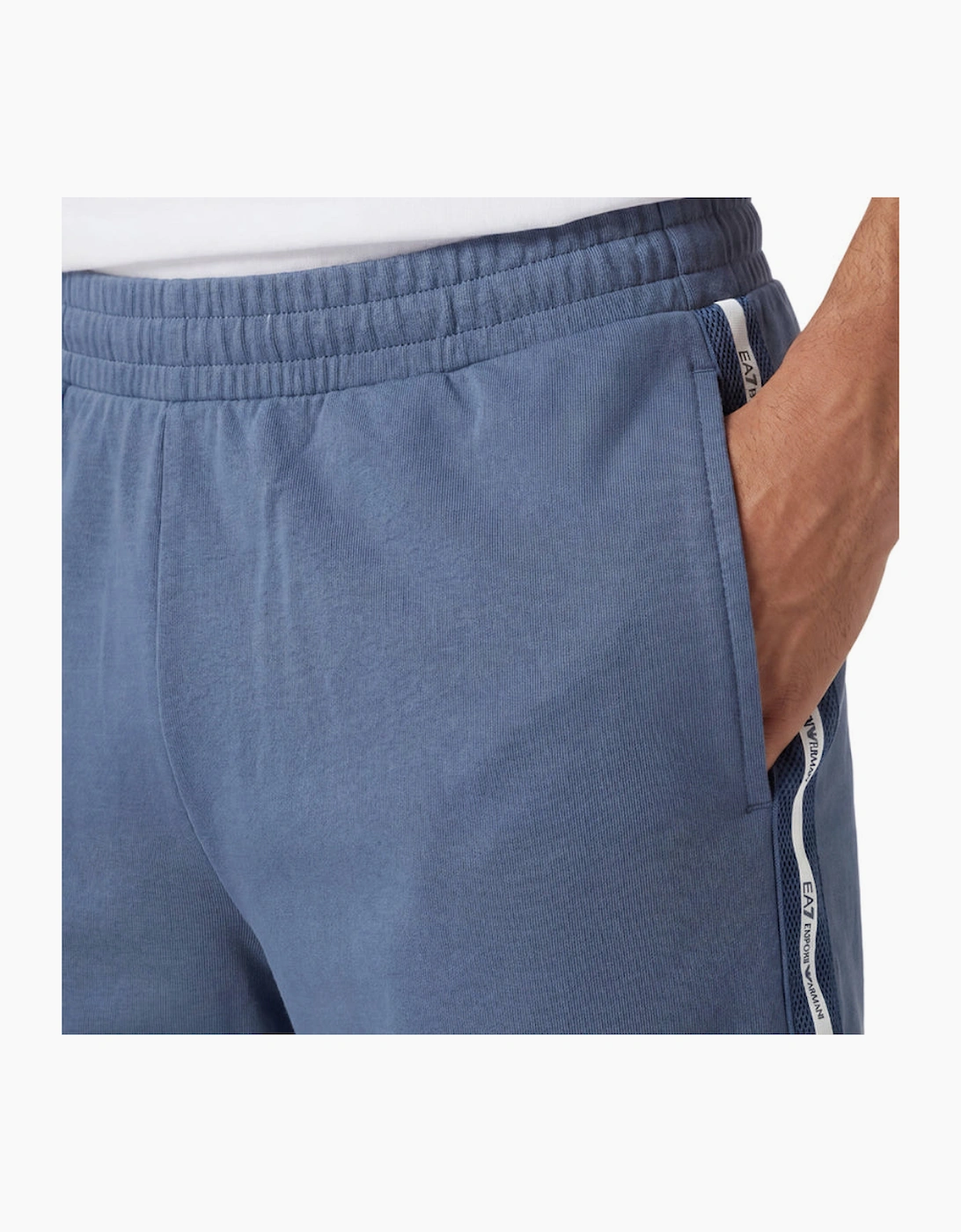 Tape Logo Shorts - Blue Horizon