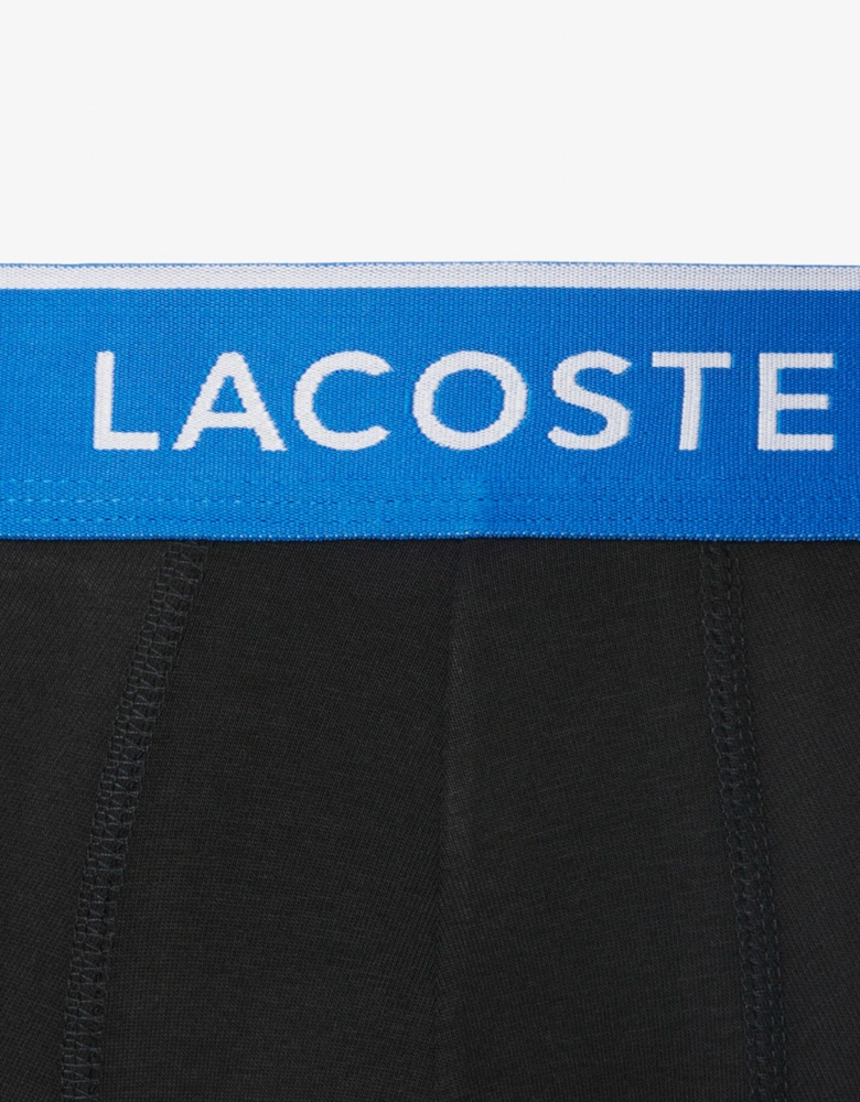Lacoste 3-Pack Mens Trunks - Black/Marina-Overview-Graphite B68