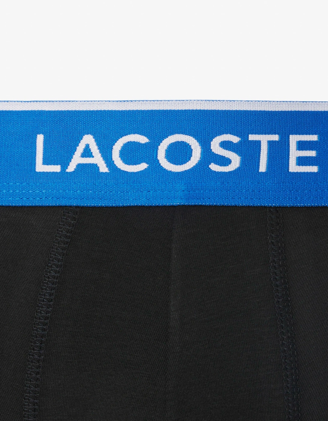 Lacoste 3-Pack Mens Trunks - Black/Marina-Overview-Graphite B68