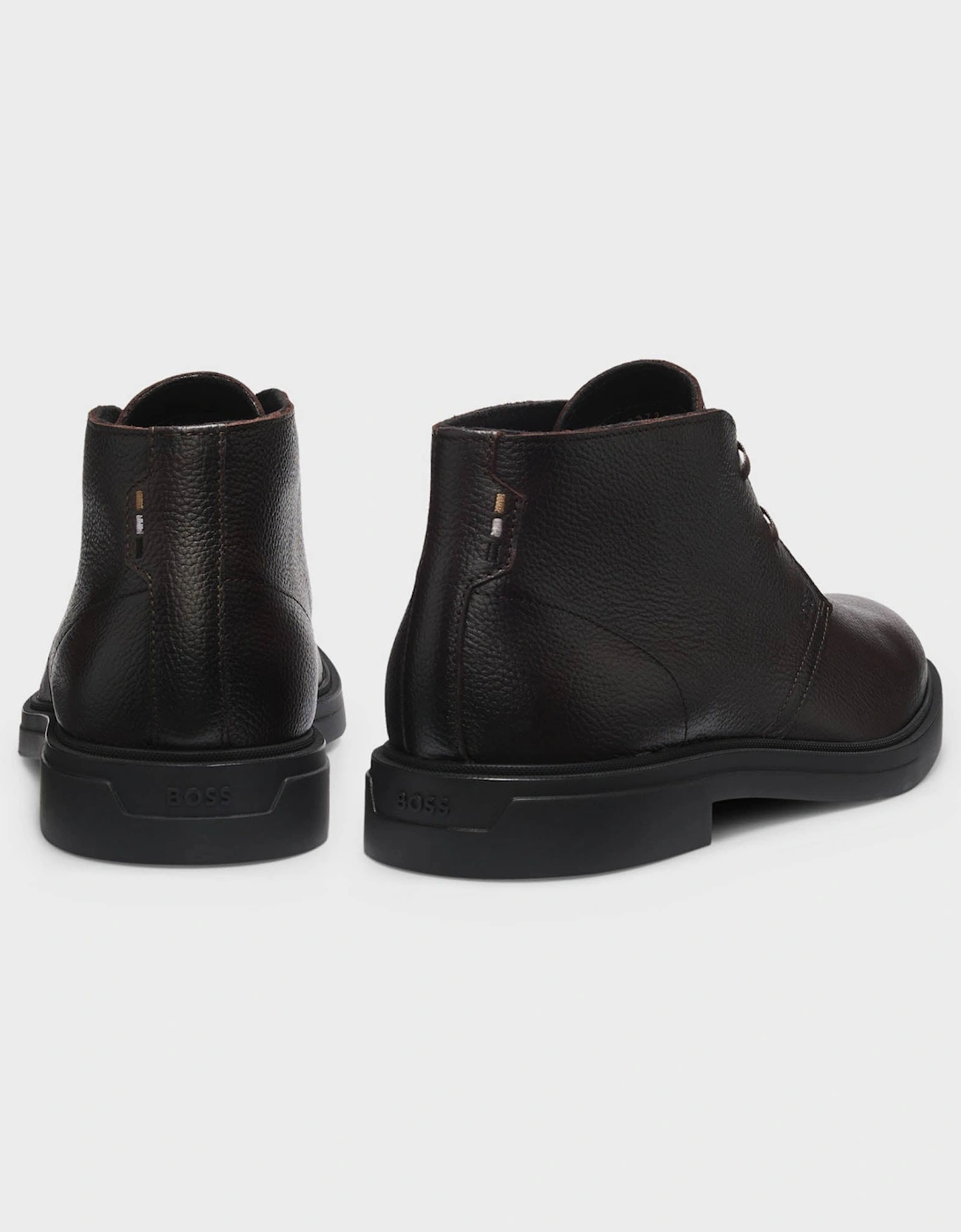 BOSS Orange Calev Desb Grwl Mens Boots - Dark Brown 205