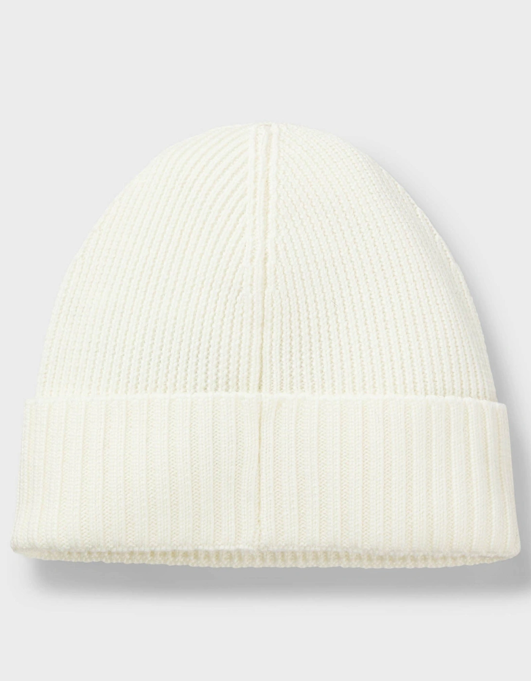 BOSS Orange Fati Mens Beanie - Open White 118