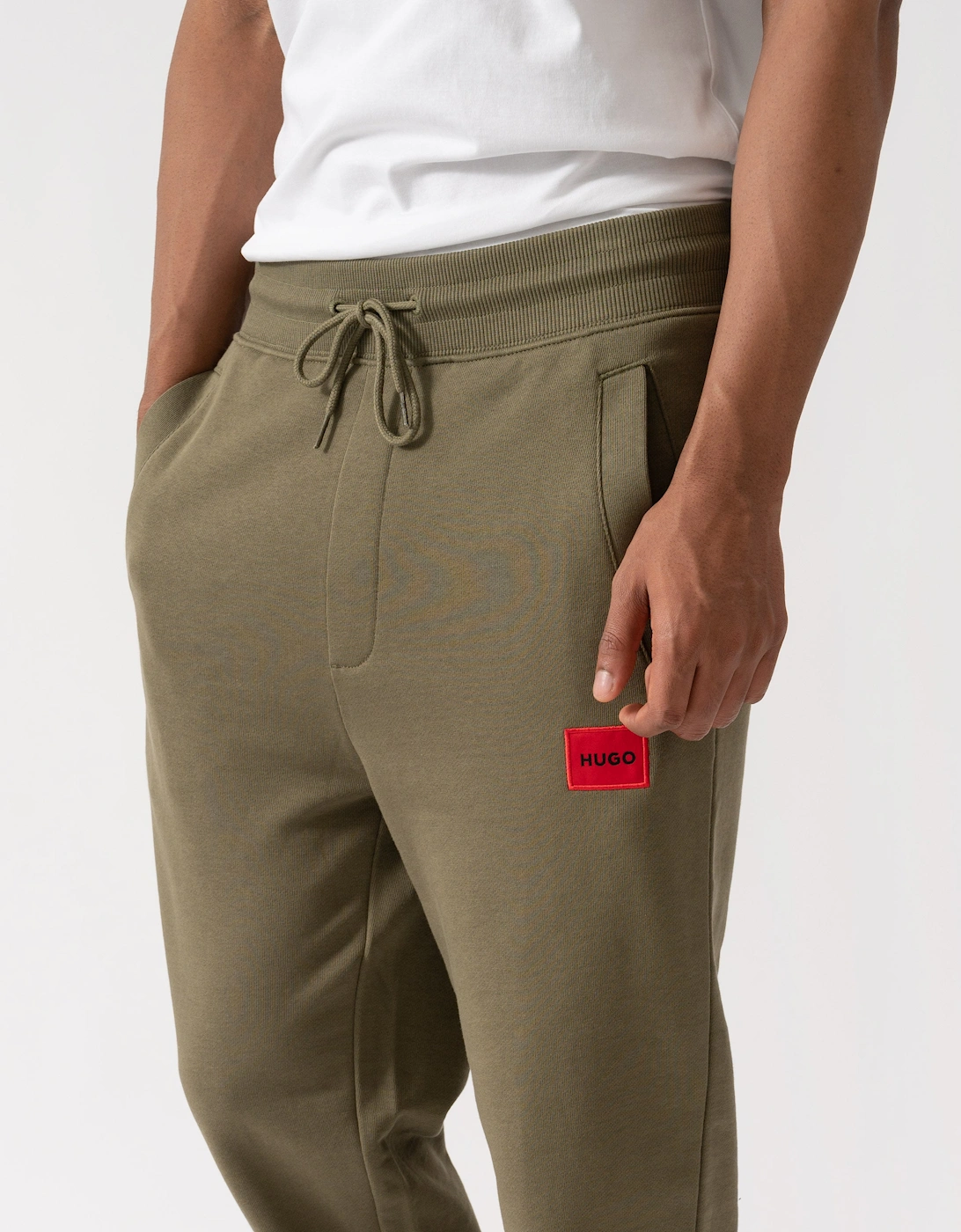 HUGO Doak212 Mens Joggers - Open Green 389